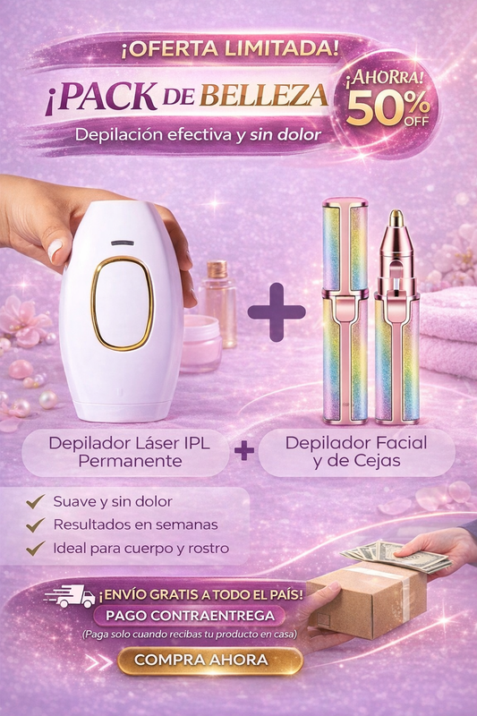 Combo de depilación