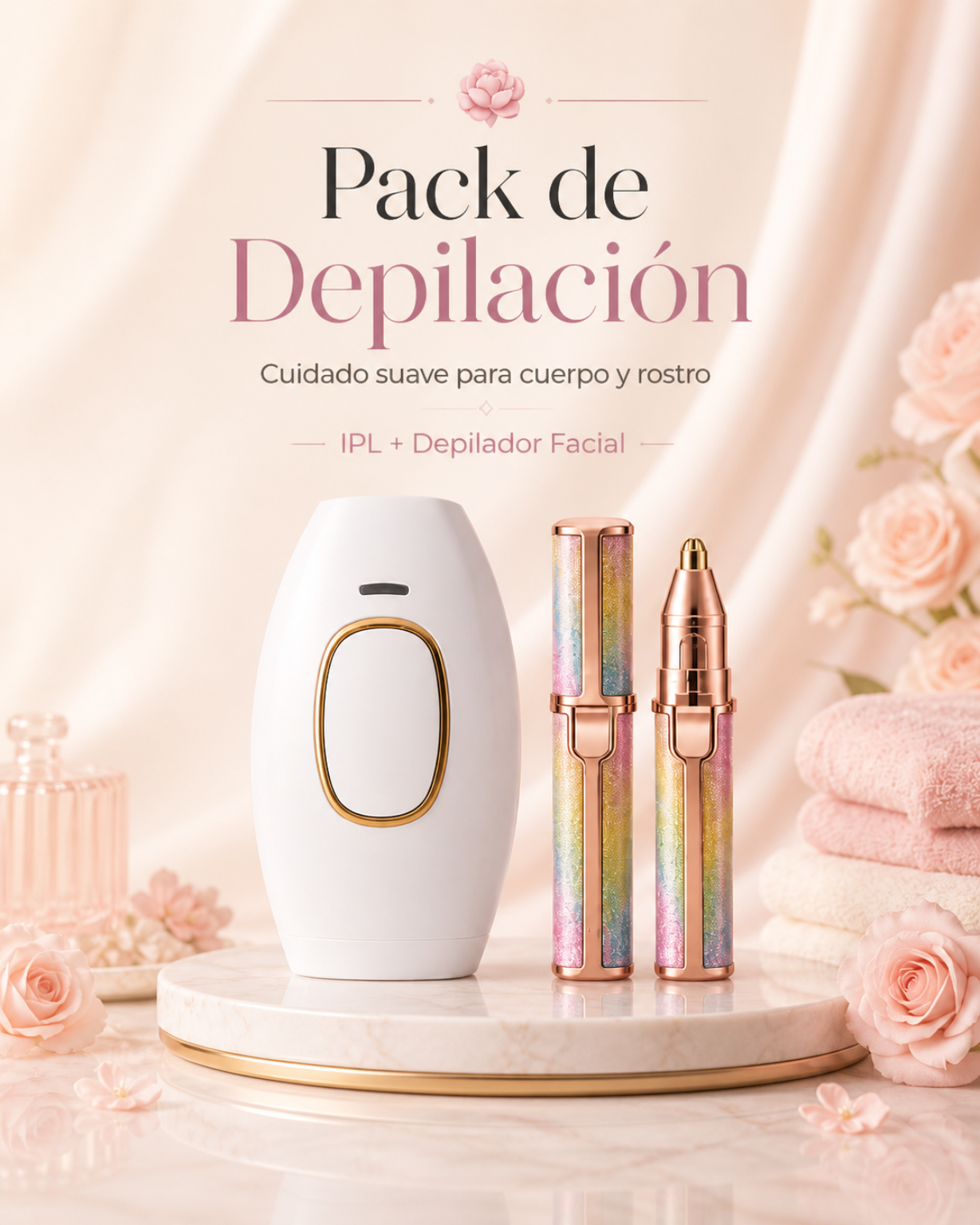 Combo de depilación