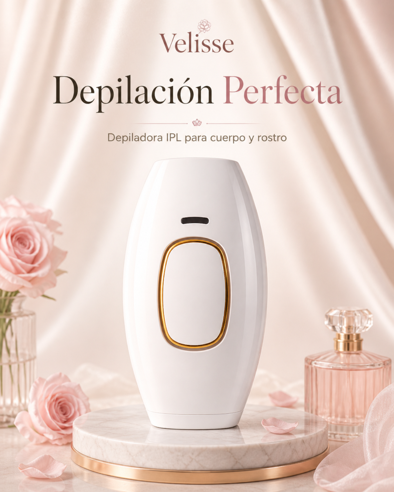 🌸Velisse IPL Pro - Depiladora Láser IPL