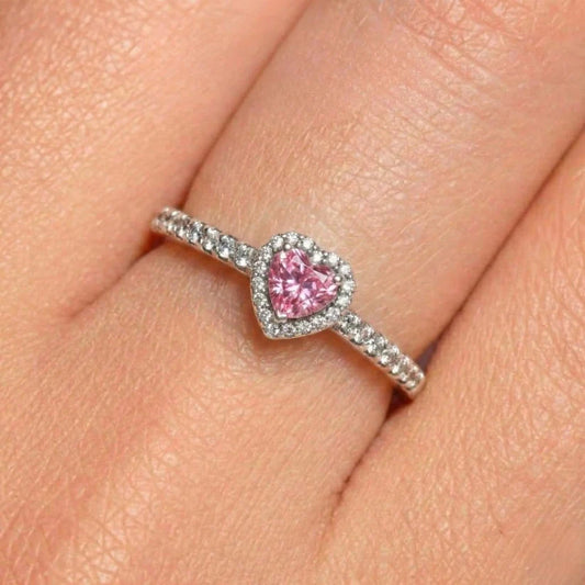 Anillo de Promesa 💗 | Talla Ajustable + Caja de Regalo Gratis ✨